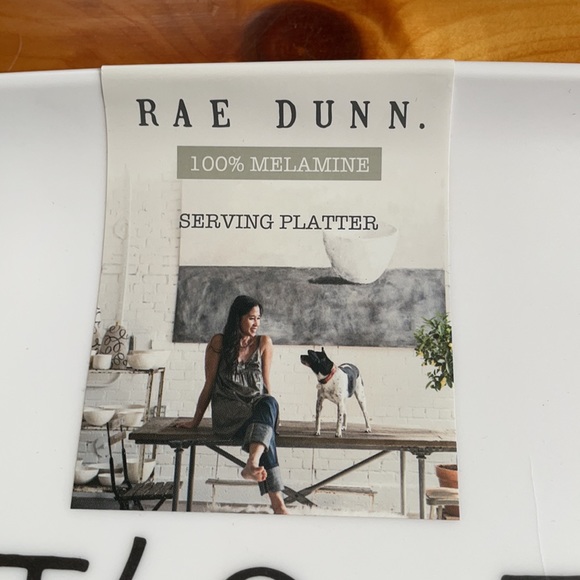 Rae Dunn “Let’s Eat” Serving Platter - Picture 3 of 5
